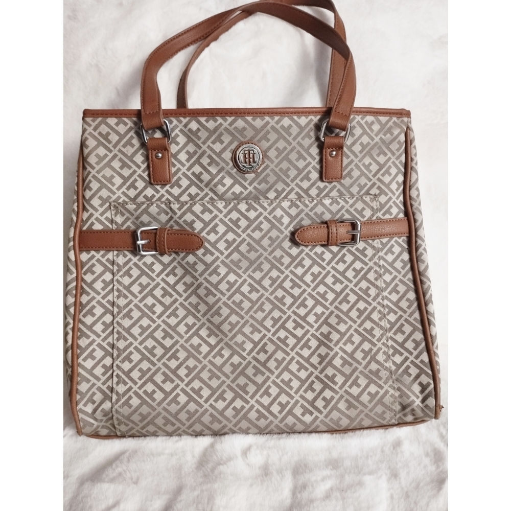 Tommy Hilfiger canvas tote bag